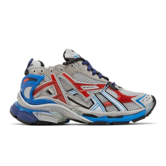 Balenciaga Runner Sneaker 'Grey Red Blue' - Picture 2 of 2